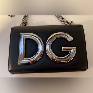 Black and Silver Designer Women's Bag